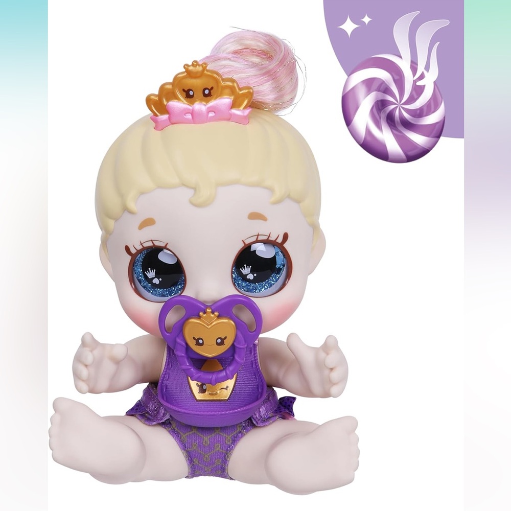 Kindi Kids Scented Sisters 6.5" Doll and 2 Accessories - Teenie Tiara - Picture 3 of 8